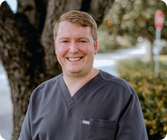 smiling Dr. Jordan Broaddus